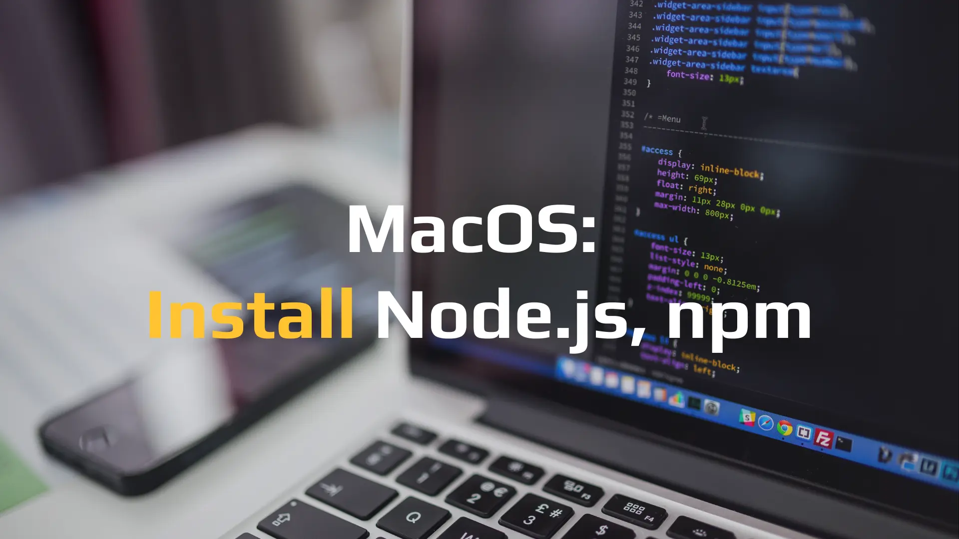 如何在 Mac 安裝 Node.js & NPM by Hugo